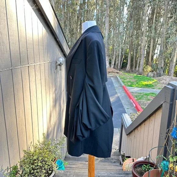 Junya Watanabe for Comme des Garcons Jacket with Ruched Sleeves - Picture 3 of 15